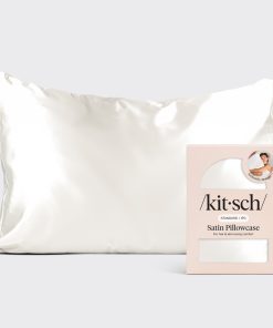 Satin Pillowcase in Ivory