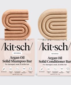 Repairing Argan Oil Shampoo & Conditioner Bar Combo