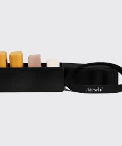 4-Compartment Travel Case - Black
