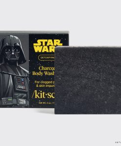 Star Wars™ & Kitsch Charcoal Detoxifying Solid Body Wash - Darth Detox