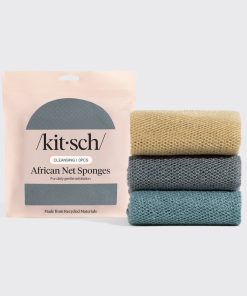 Aqua Grey African Net Sponge