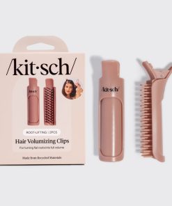 Hair Volumizing Clips in Terracotta