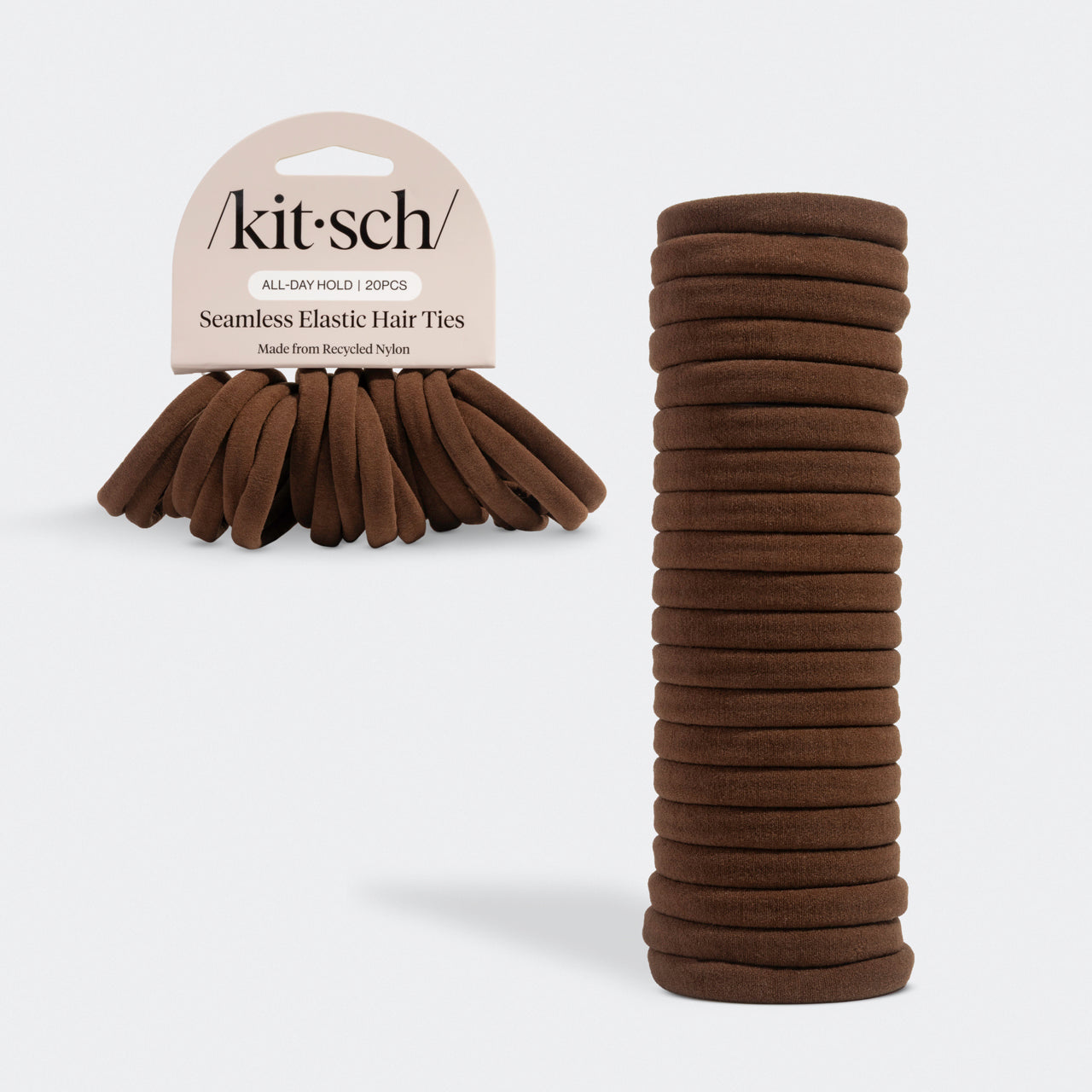 508740-RecycledFabricSeamlessHairElastics-20pc-TrendHairAccessories-Chocolate-Hero-1280x1280px.jpg