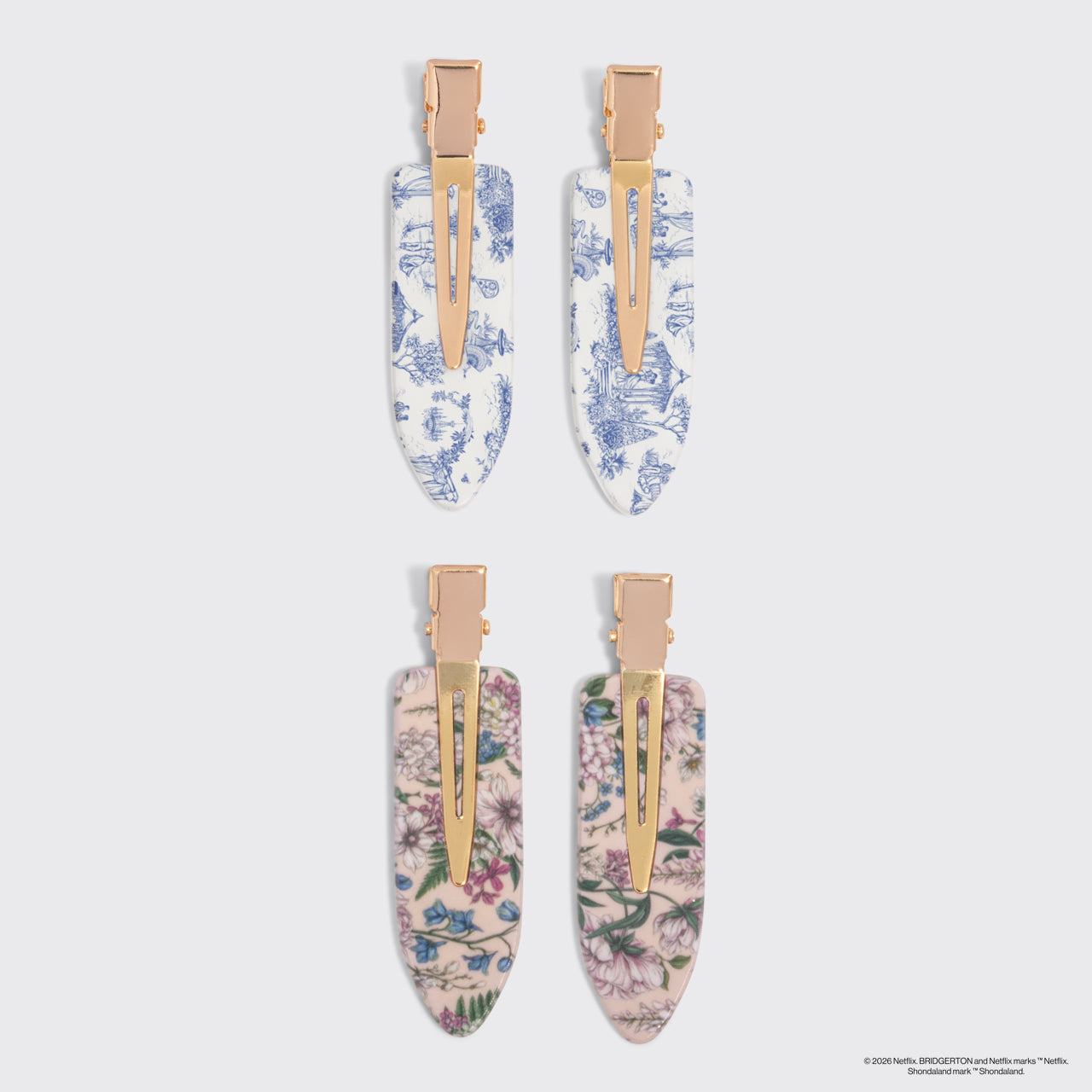 508900-BridgertonxKitsch-RecycledPlasticCreaselessClips-4pc-ToileInBloom-1280x1280px_1-1.jpg