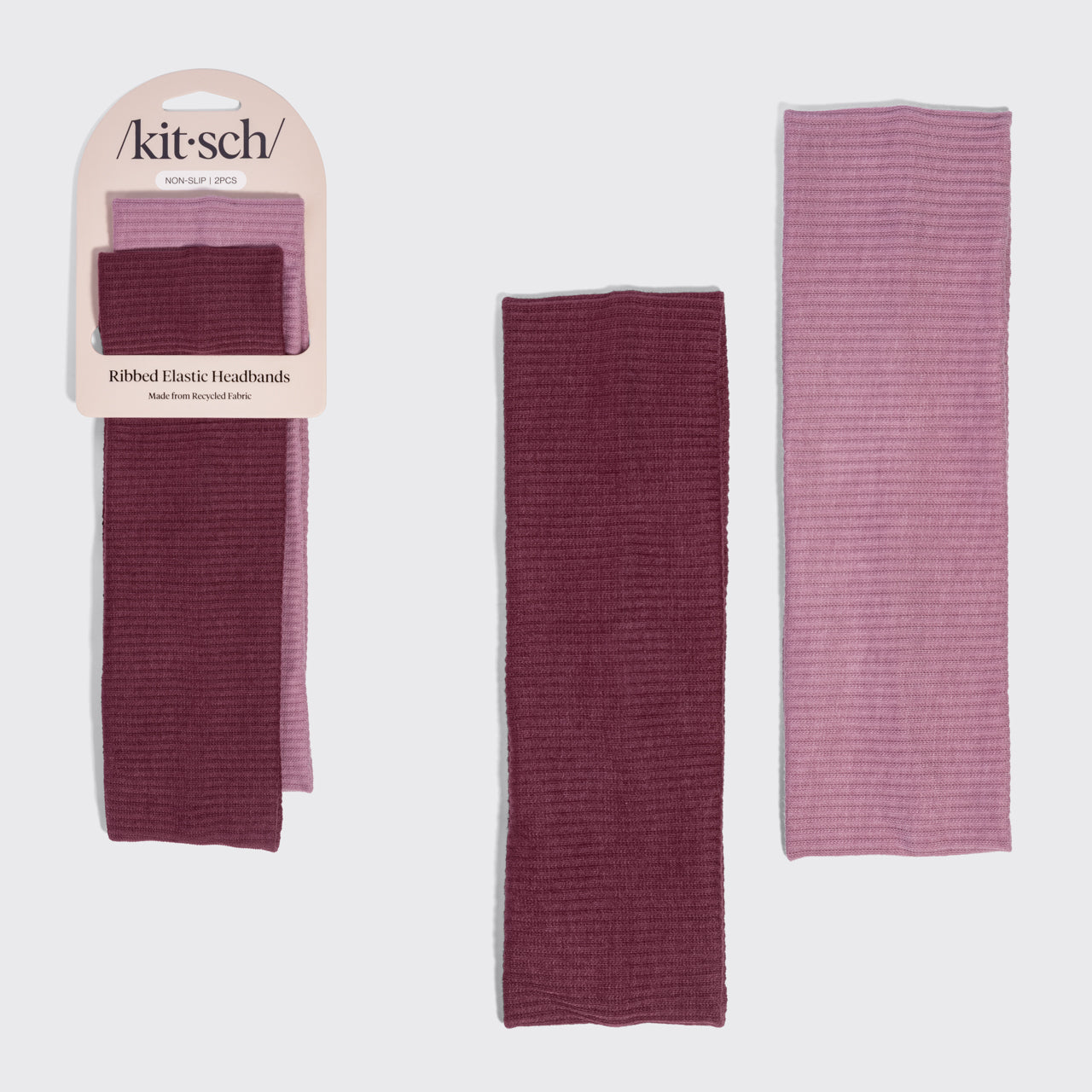 513164-RecycledFabric-RibbedElasticHeadbands-2pc-Hair-DustyPink_CherryLacquer-hero-1280x1280px.jpg