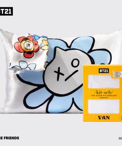 Kitsch x BT21 Satin Pillowcase in VAN
