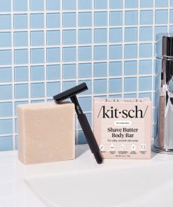 Safety Razor & Shave Butter Bundle - Black