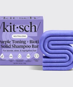 Purple Toning Shampoo Bar for Color Treated & Grey Hair