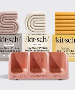 Rice Water Shampoo & Conditioner. Kojic Acid Wash. FREE Terracotta Soap Dish & FREE Shipping