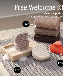Summer Welcome Kit with Shampoo & Conditioner Bars